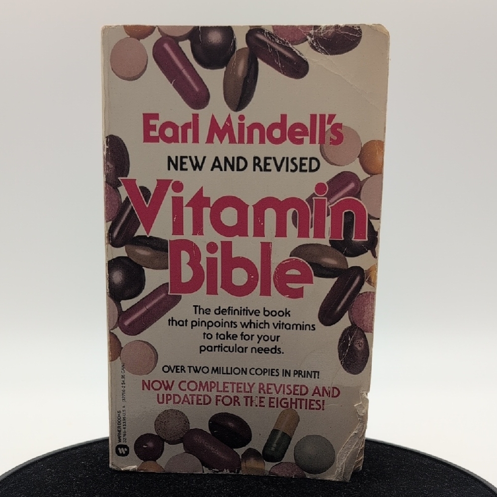 💵2/$10Bundle and Save💵Warner| Earl Mindell's Vitamin Bible Book